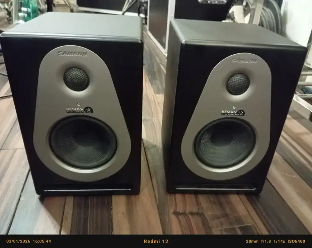 Speaker flat recording Samson a5 resolf