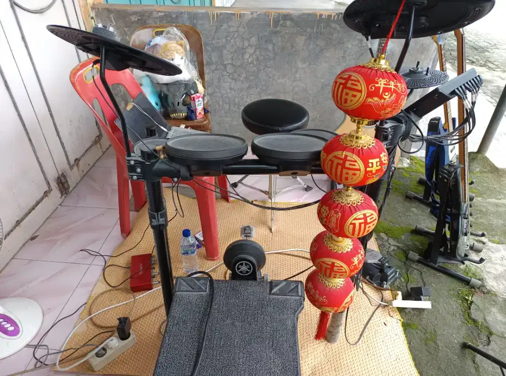 Yamaha dtx 452 drum listrik