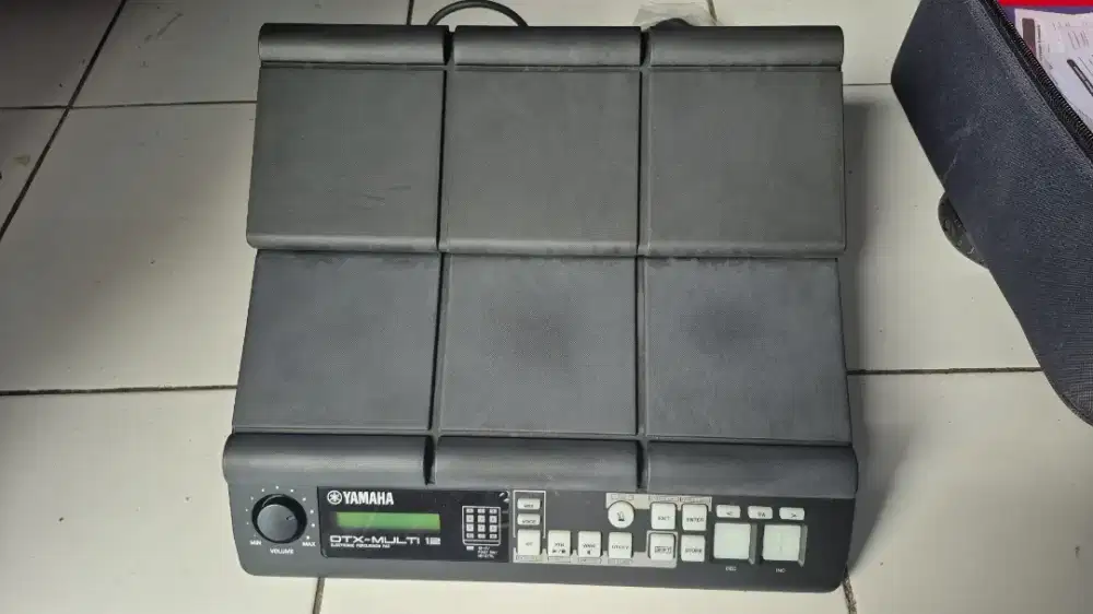Drum PAD Yamaha DTXM12 2kick 1stand sama tasnya