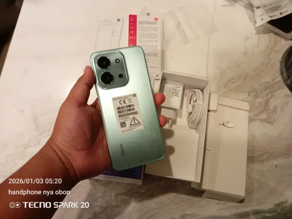 Redmi 15c ram 8/256 fullset