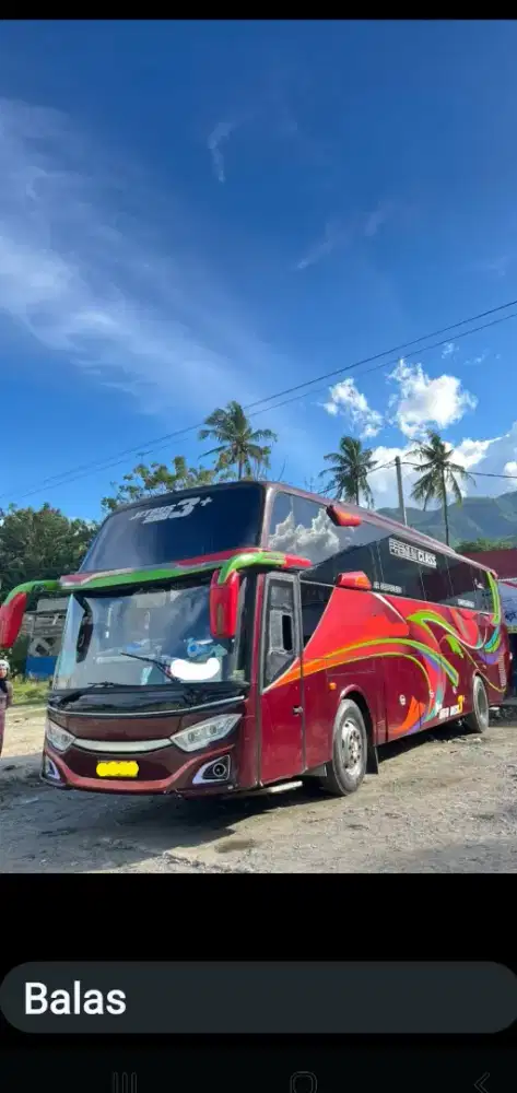 J'cpt bus hino R260 suspensi (350jt)