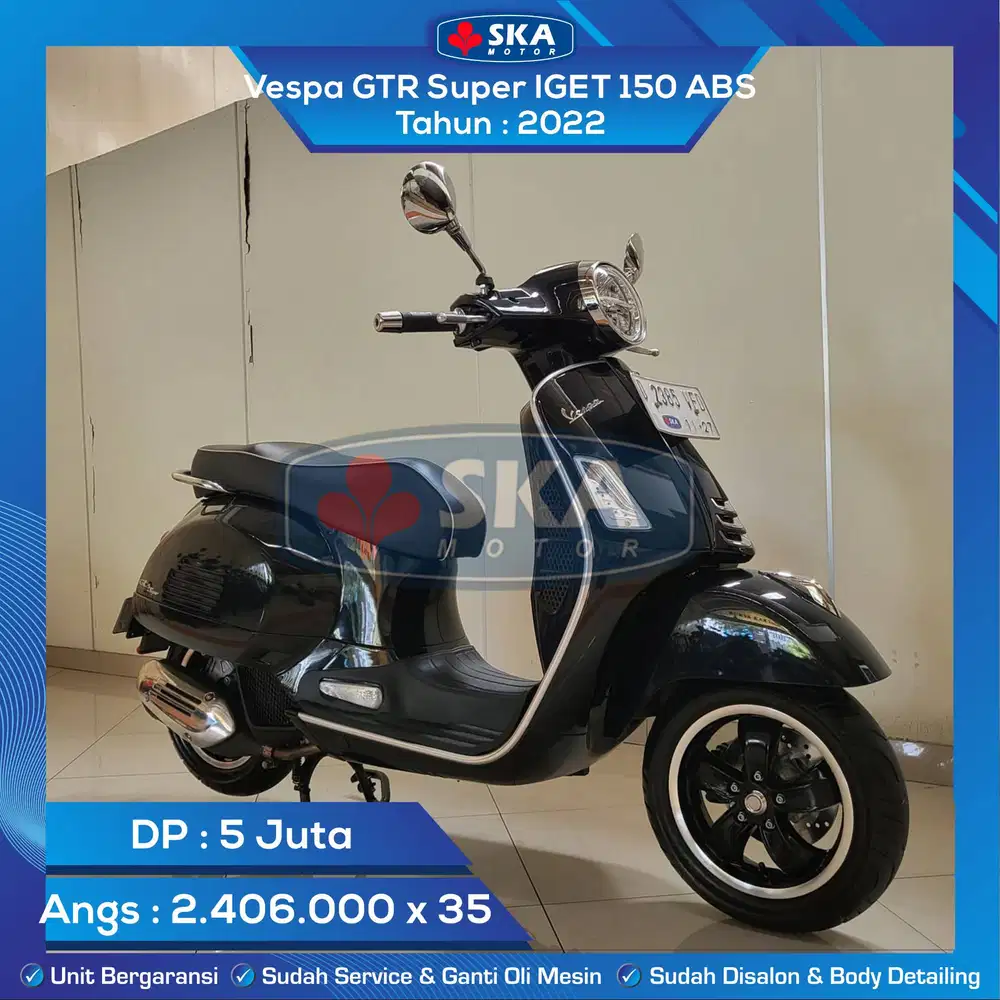 Vespa GTS Super IGET 150 ABS Tahun 2022