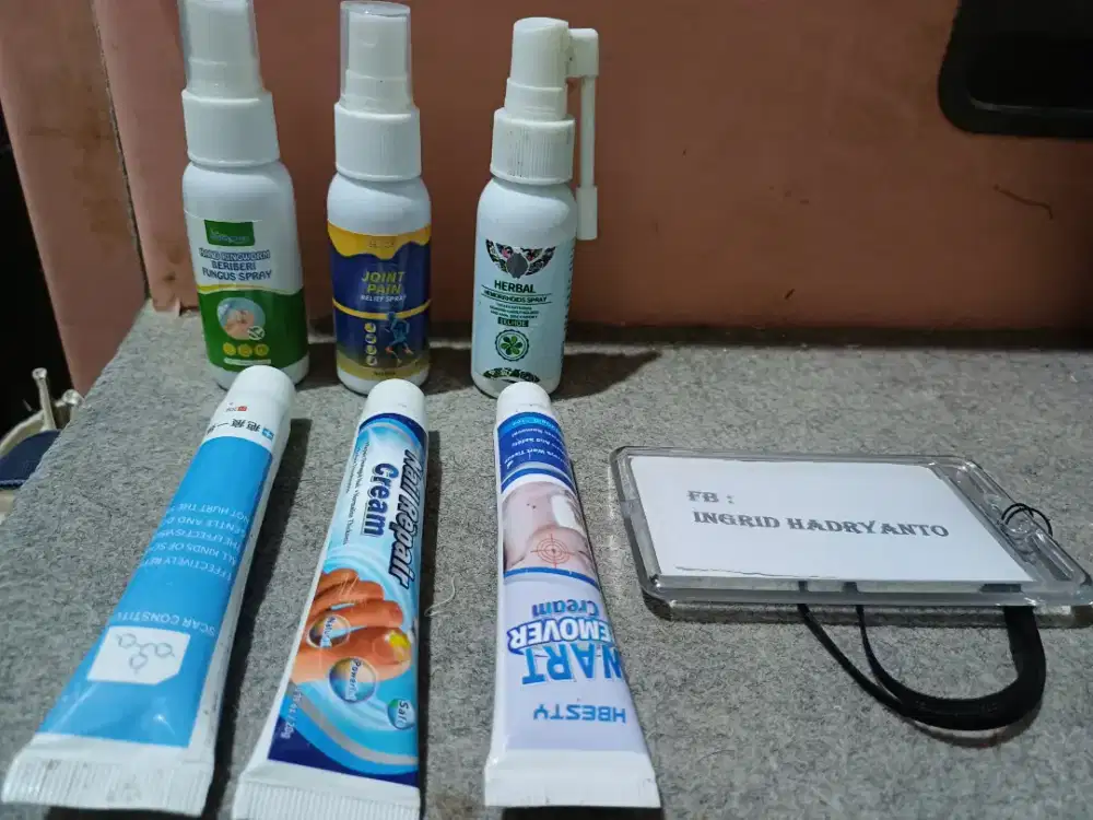 Take All aneka cream, spray