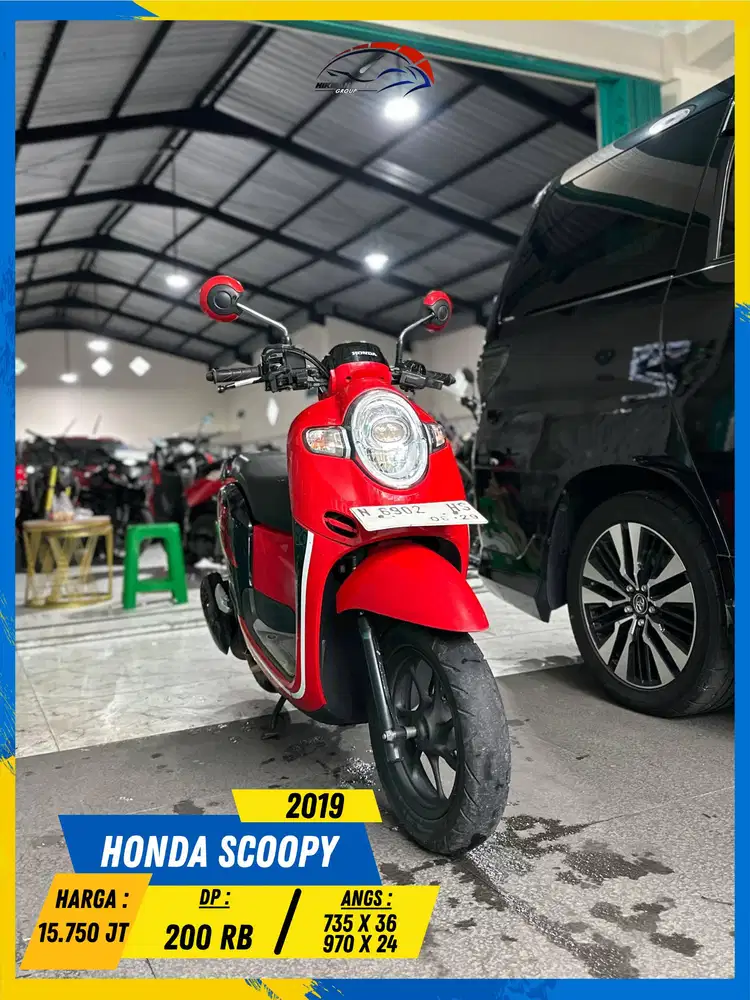 HONDA SCOOPY 2019 MANTAP GASS MASZEHH HIKMAH MOTOR KEPUH