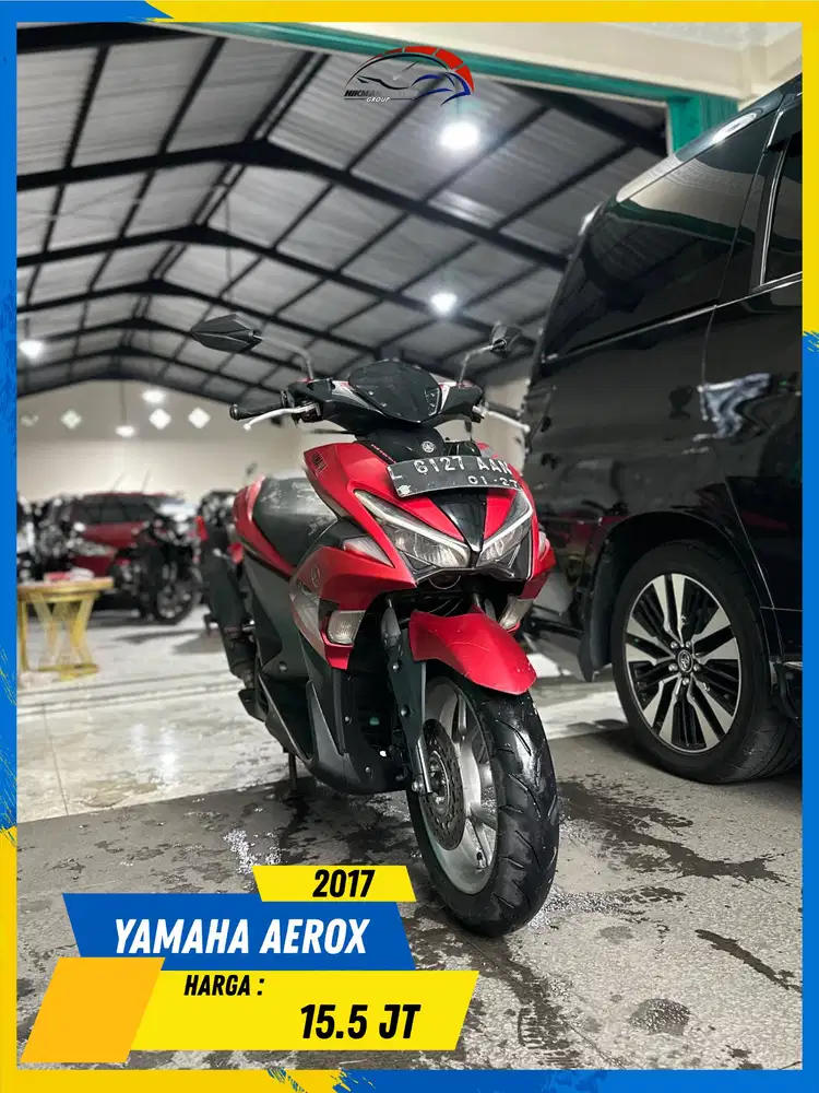 YAMAHA AEROX 2017 TERMURAH SE MALANG HIKMAH MOTOR KEPUH