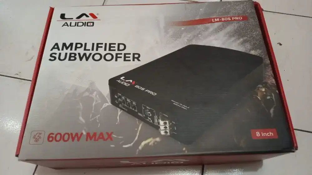 Subwoofer Kolong LM Bass Mantap Harga Terjangkau