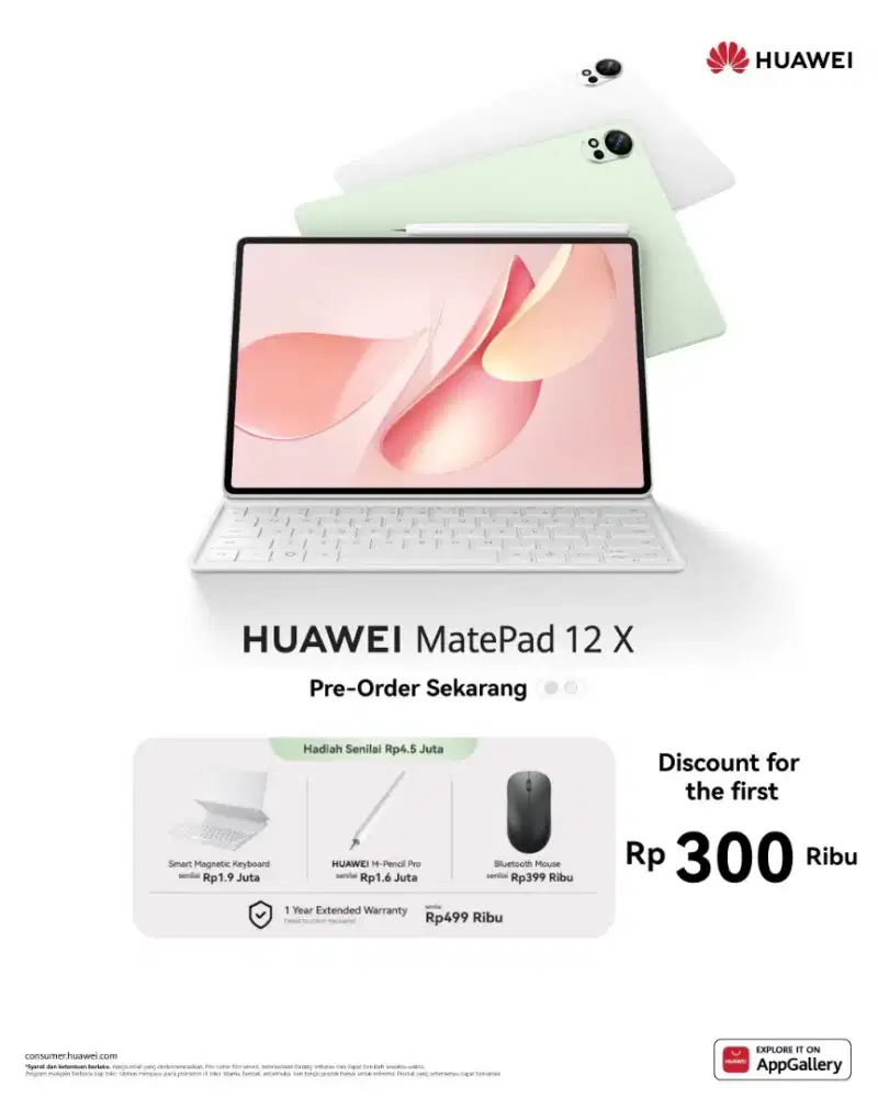 Pre - Orde Huawei MatePad 12X 2026