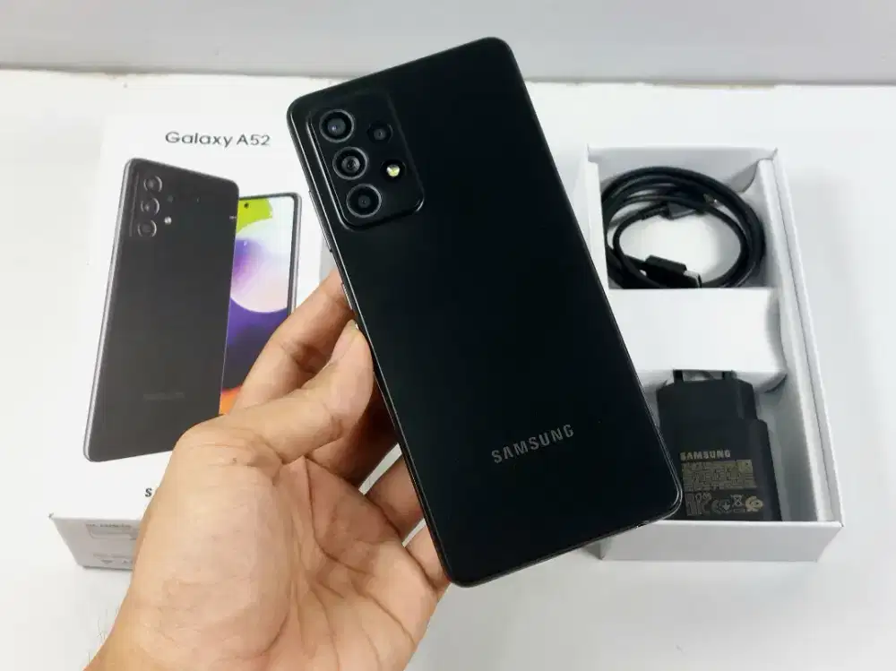Samsung Galaxy A52 NFC 8/128 Fullset Resmi SEIN