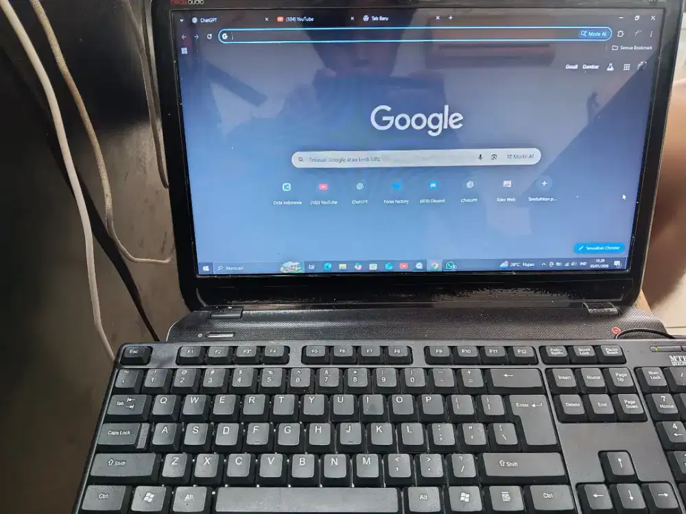 HP ENVY dv6 Core i7 | RAM 8GB | Nyala Normal |Minus Keyboard & Baterai