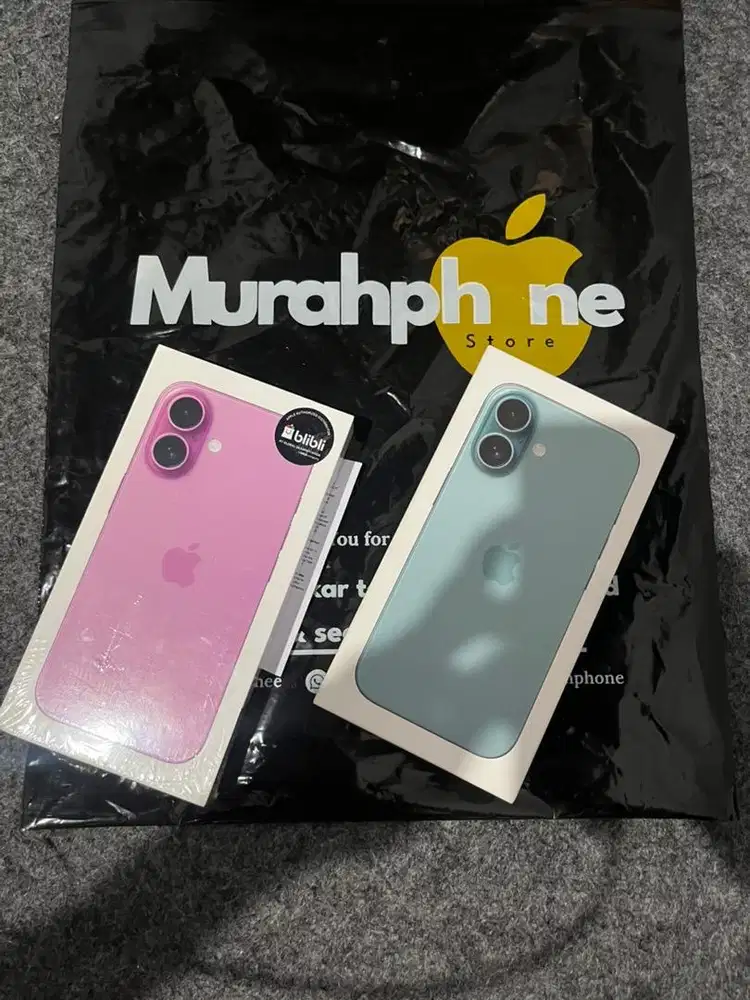 Iphone 16 new 128gb ibox masih segel