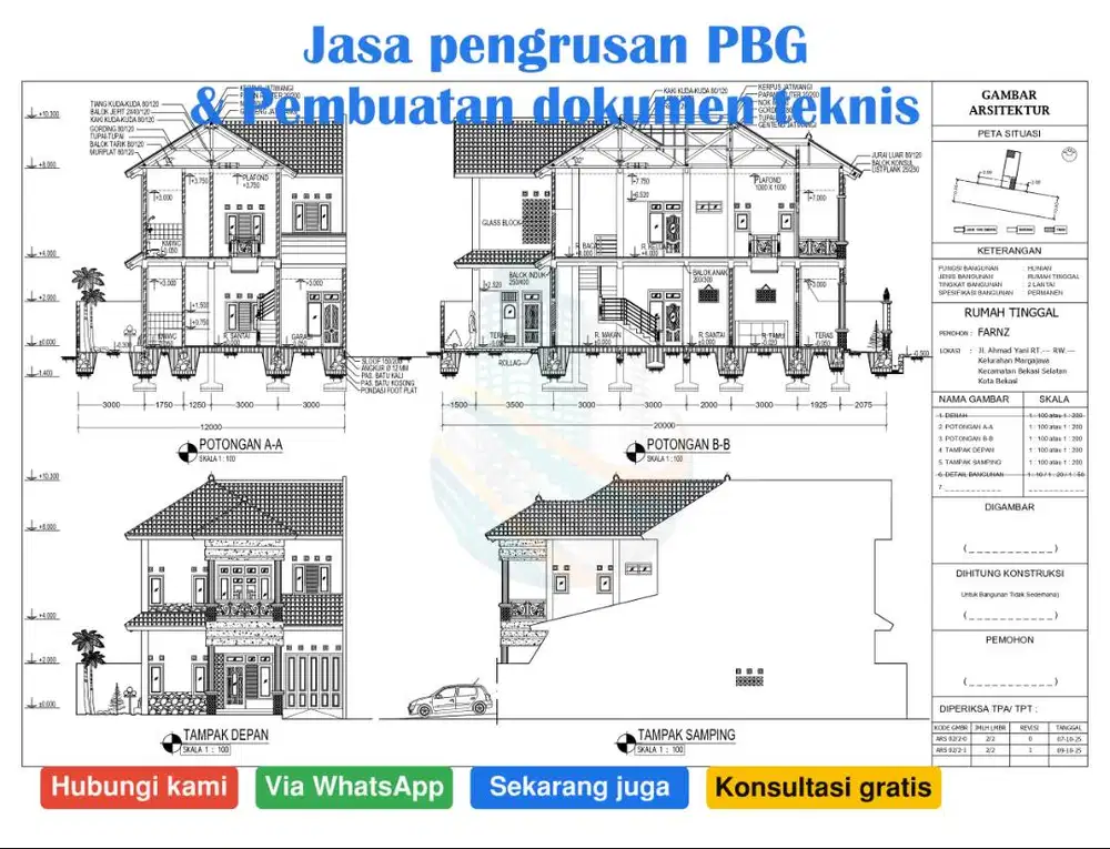 Jasa Pengurusan PBG | Pembuatan Dokumen Teknis Arsitektur & MEP