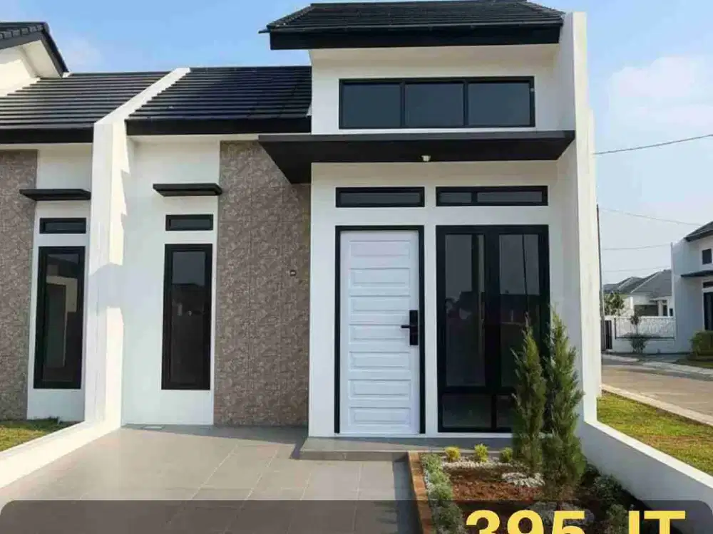 Rumah Modern Minimalis hanya 390 jutaan dekat Tol Gabus