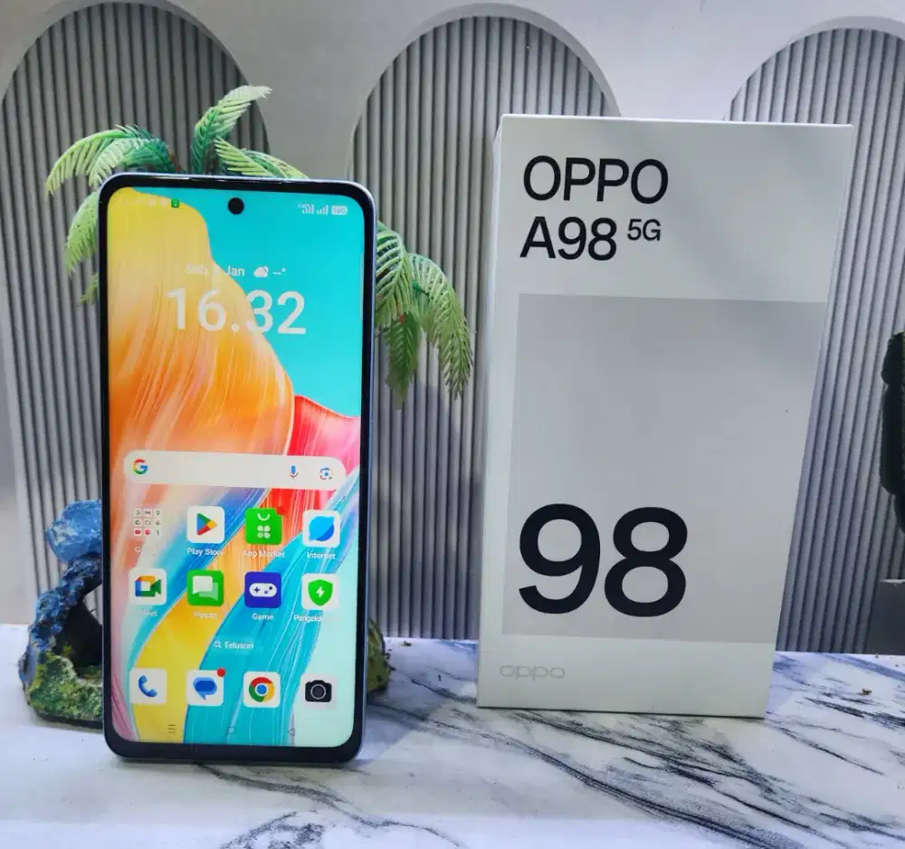 OPPO A98 5G - RAM 8/256 || SECOND / BEKAS