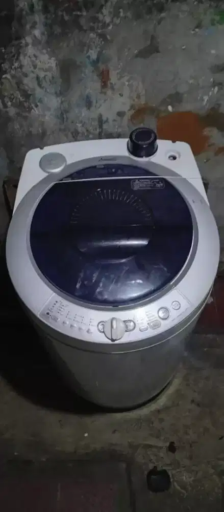 Jual mesin cuci top loading merk sharp