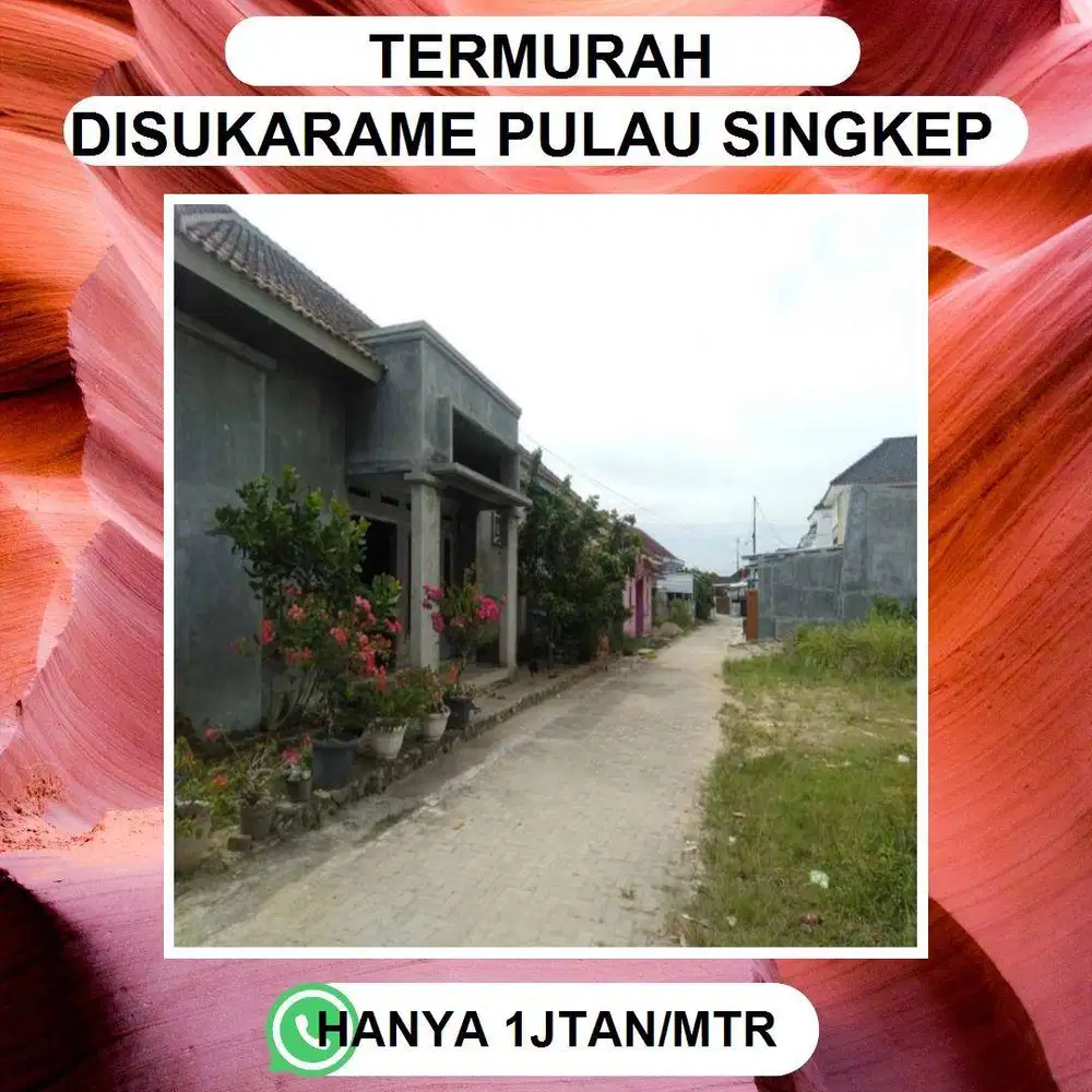 TANAH COCOK BUAT PERUMAHAN DAN KAVLINGAN SERTA RUMAH KOS KOSAN