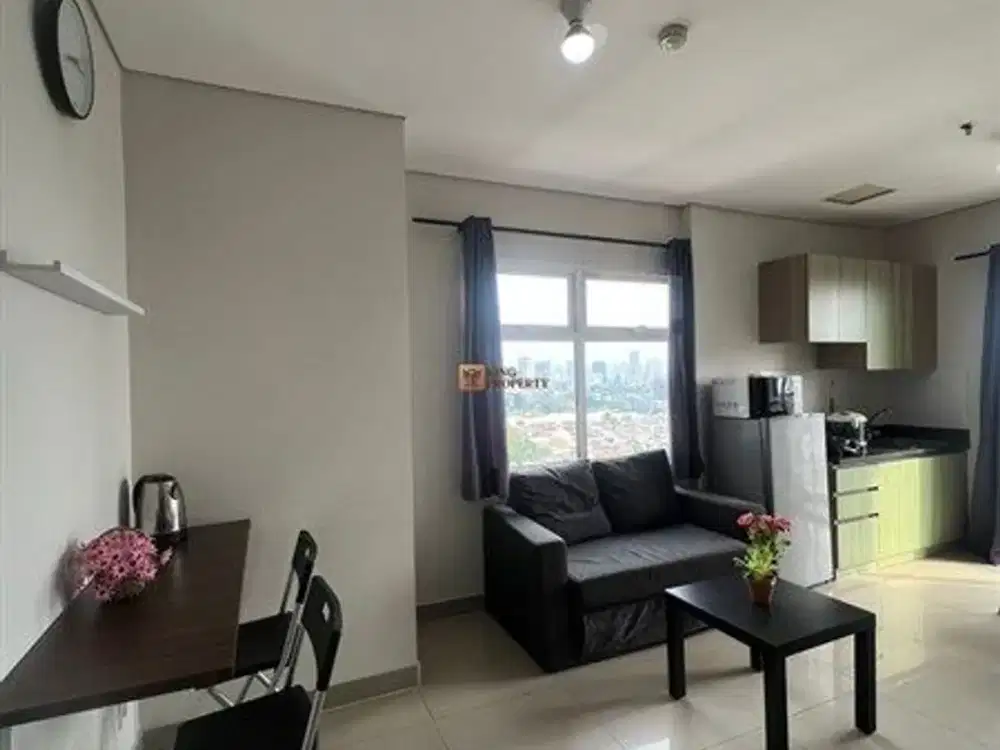 Bonus furnished! Auto Cuan Jual cepat 2br siap huni Apartemen Madison park selangkah ke central park mall