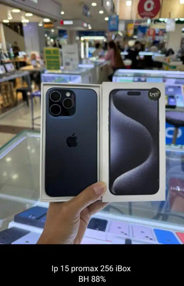 Iphone 15 ProMax 256gb Garansi Ibox
