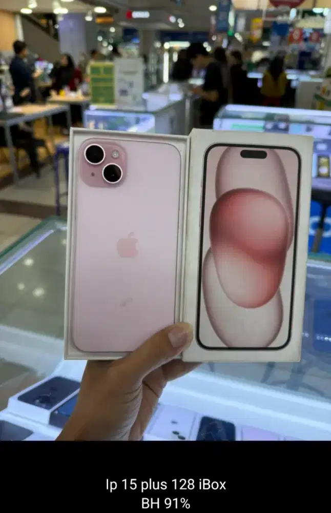 Iphone 15 Plus 128gb Garansi Ibox