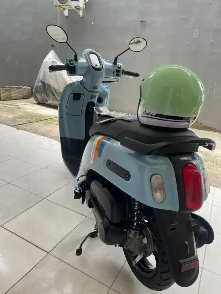 Fazzio Keyless 2025 Blue Color Km 3500