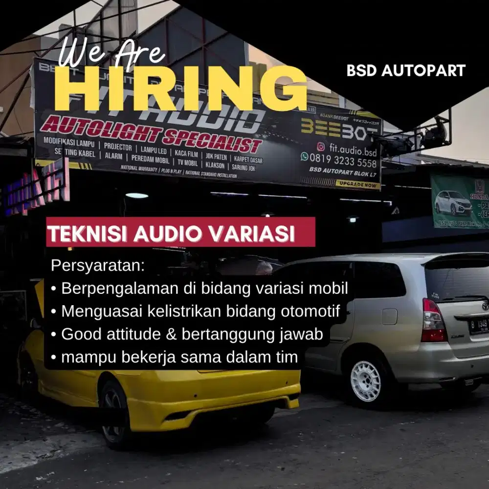 Teknisi lampu variasi