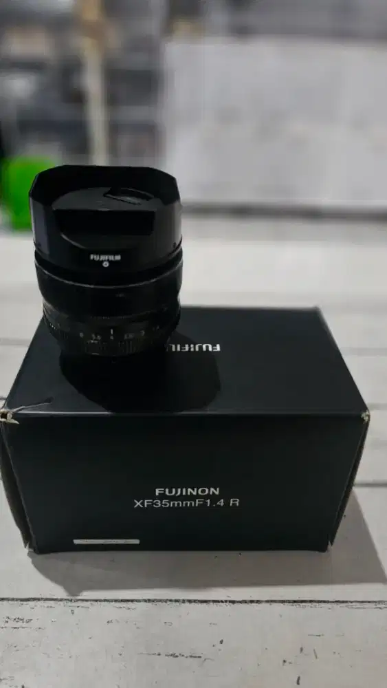 LENSA Fix FUJI XF 35mm F1.4 fungsi normal...