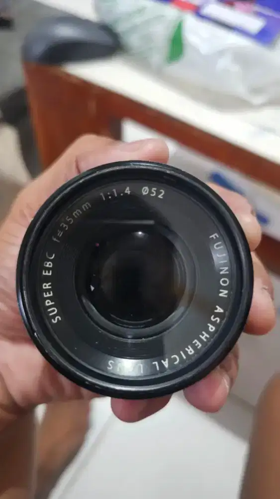 LENSA Fix FUJI XF 35mm F1.4 fungsi normal...