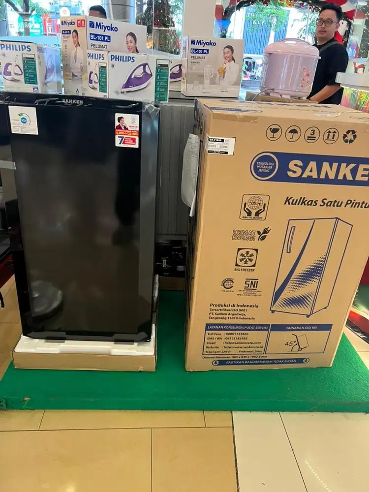 Kulkas Sanken 1 Pintu (Baru)