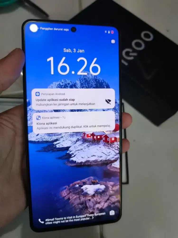 Jual Cepat HP Vivo IQOO Z9 5G varian 8/256GB Fullset