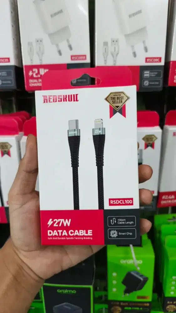 KABEL DATA TYPE C TO LIGHTNING REDSKULL RSDCL100