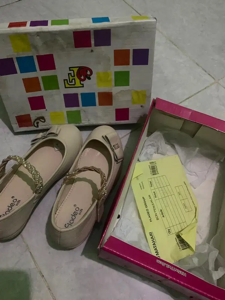 sepatu heels anak cewek fladeo