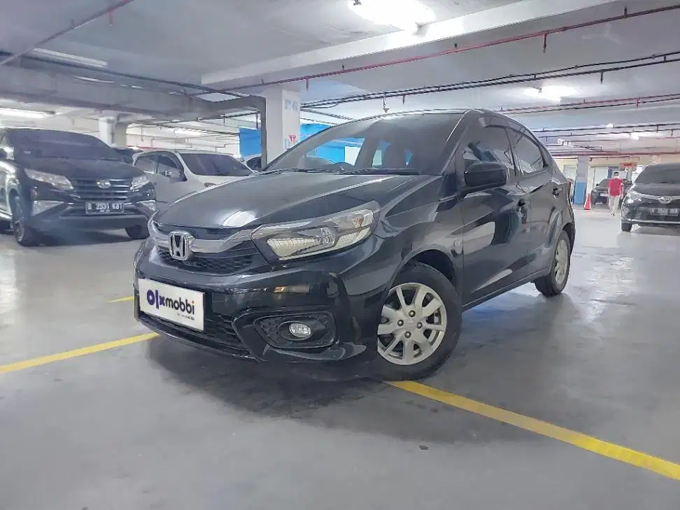 TDP 7,JT Honda Brio Satya 1.2 E Bensin-AT Hitam 2019