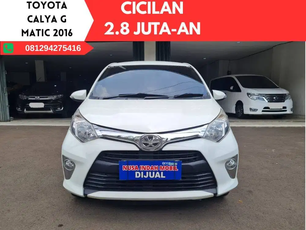 CICILAN 2.8 JUTA-AN Toyota Calya G MATIC 2016