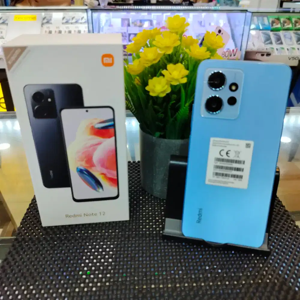 Redmi note 12 8/128 mulus lengkap