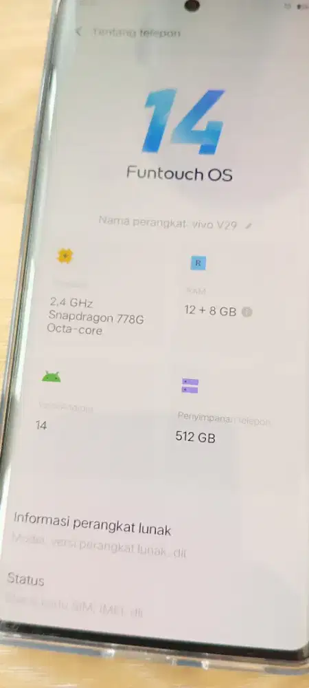 Handphone Vivo v29