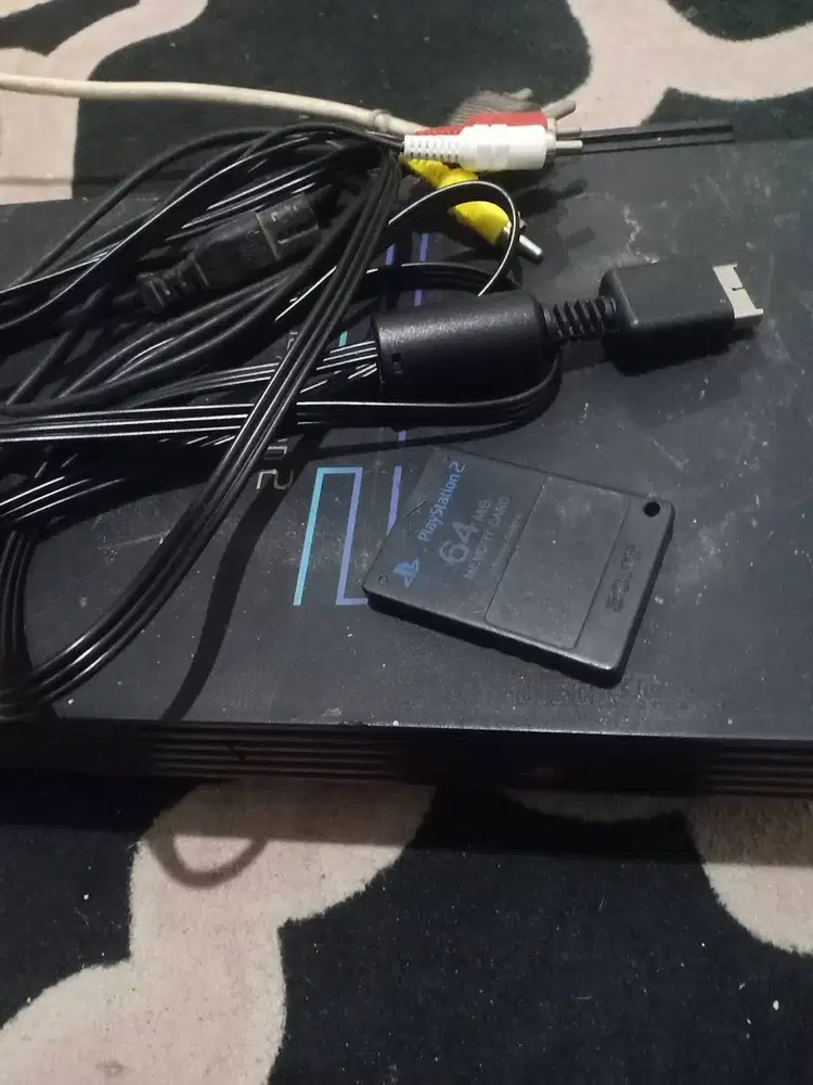 ps 2 fat, kondisi normal, full game