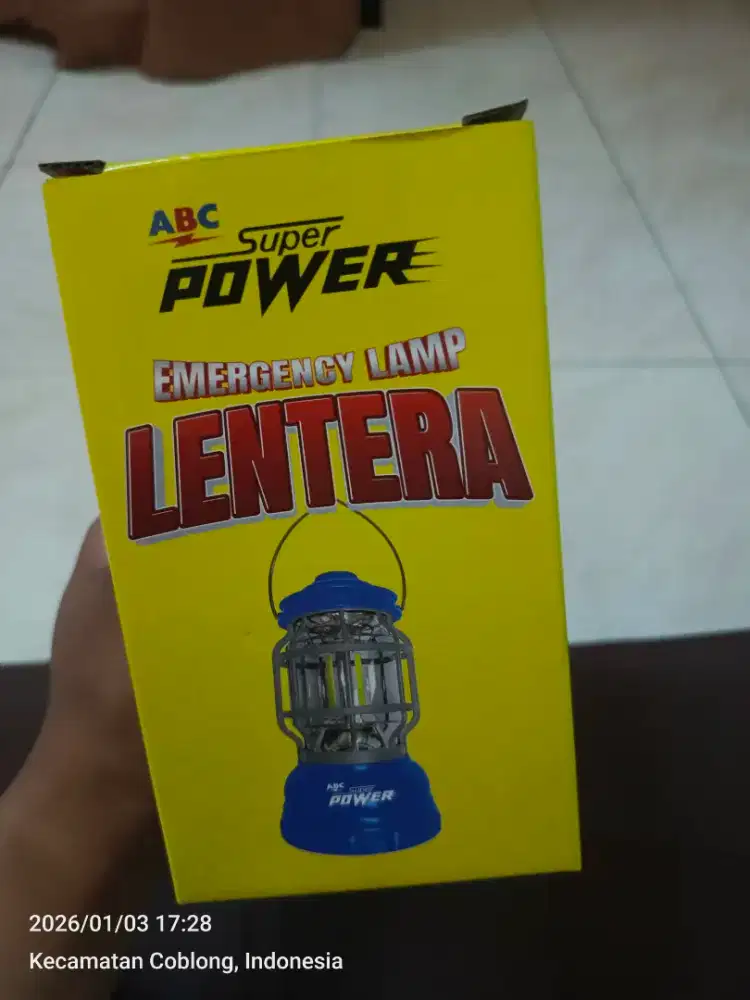LENTERA EMERGENCY LAMP