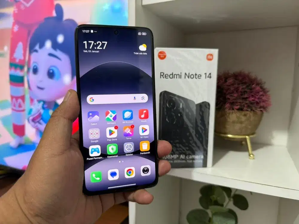 Redmi note 14 8/256gb mulus 99% fullset like new