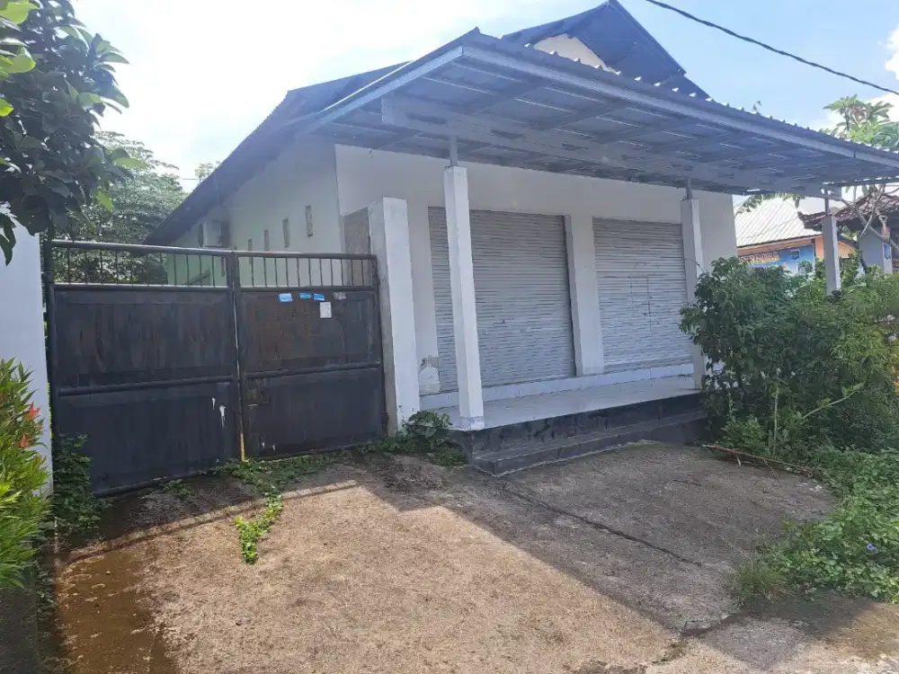 Dijual tanah beserta bangunan