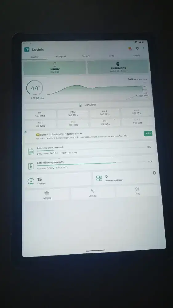 Infinix Xpad 20 8GB/256GB