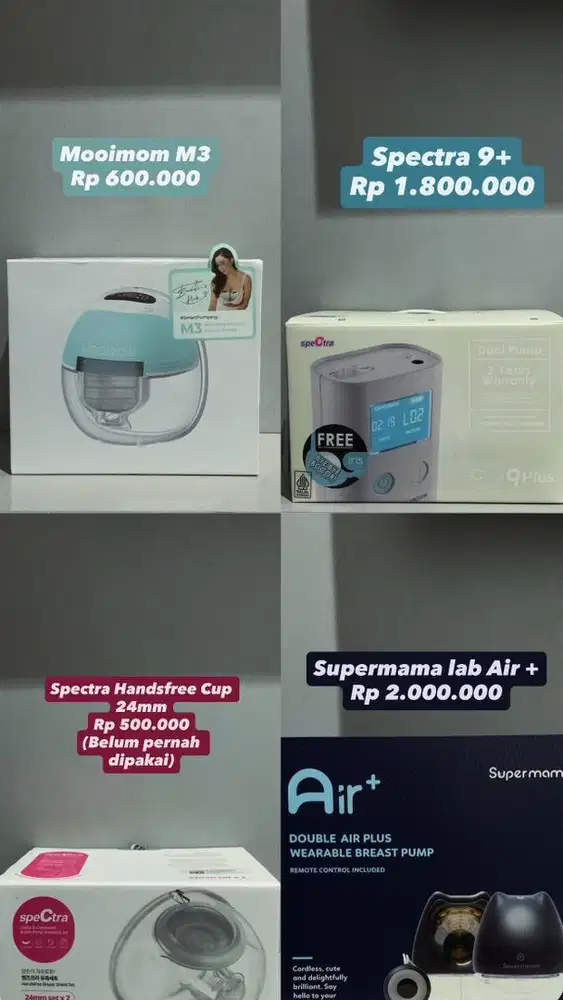 Jual pompa asi second