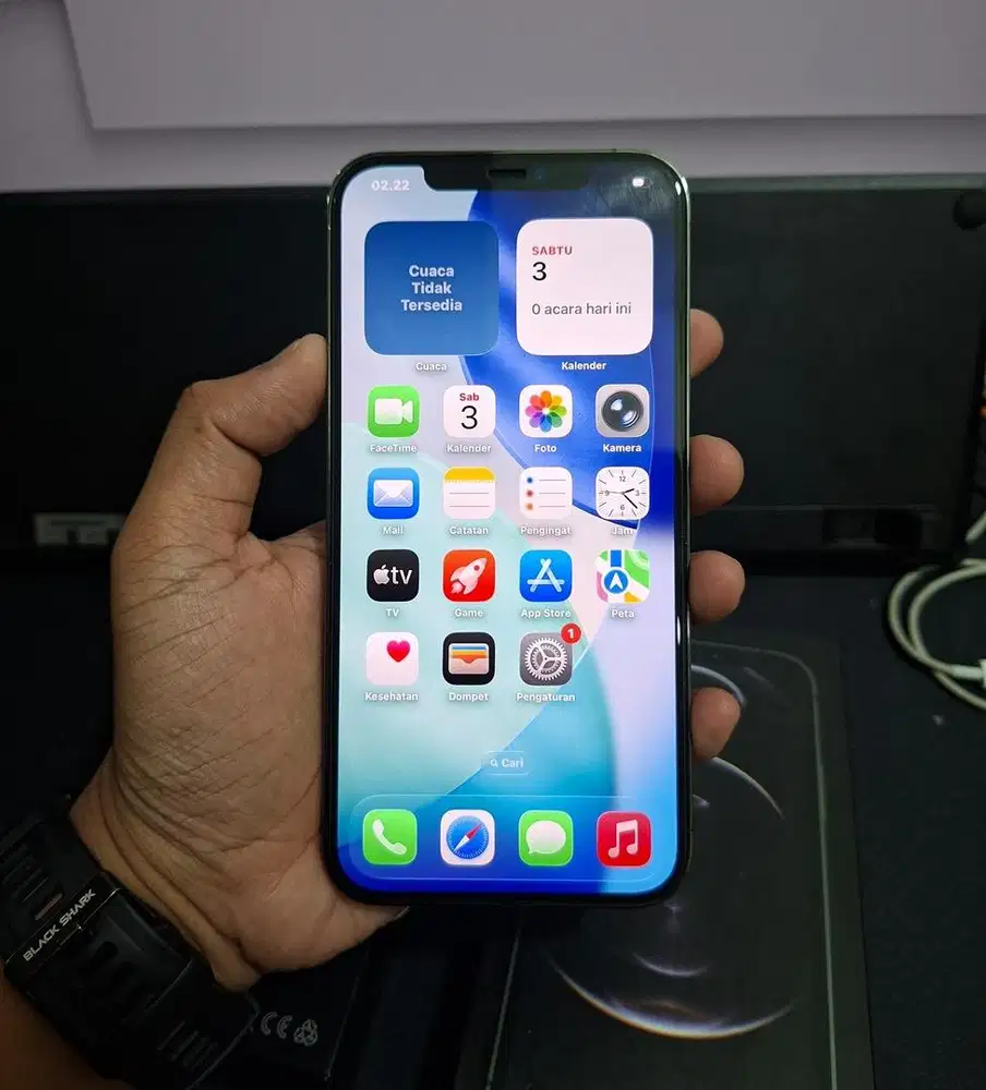 Iphone 12 Pro Max 256gb beacukai fulset