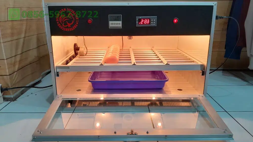 Mesin Tetas Telur Full Otomatis Kapasitas Besar Siap Pakai