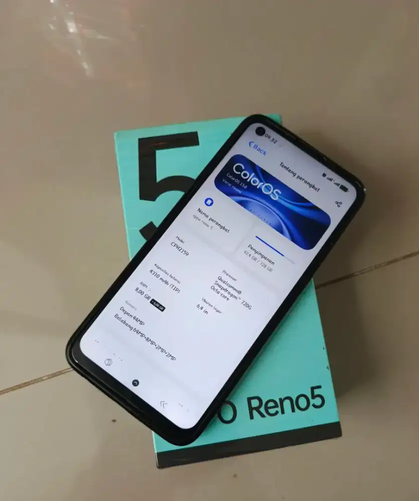 Oppo reno5 fulsett