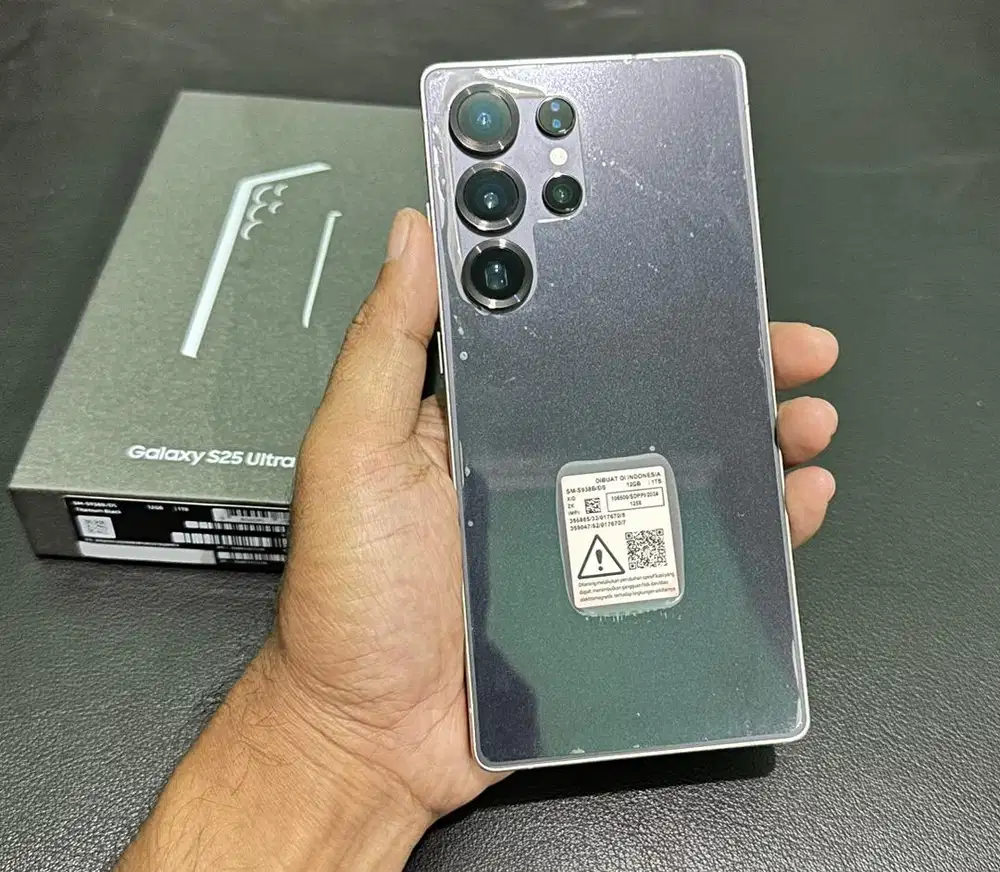 Samsung S25 Ultra 12GB/1TB Black SEIN Bisa tukar tambah