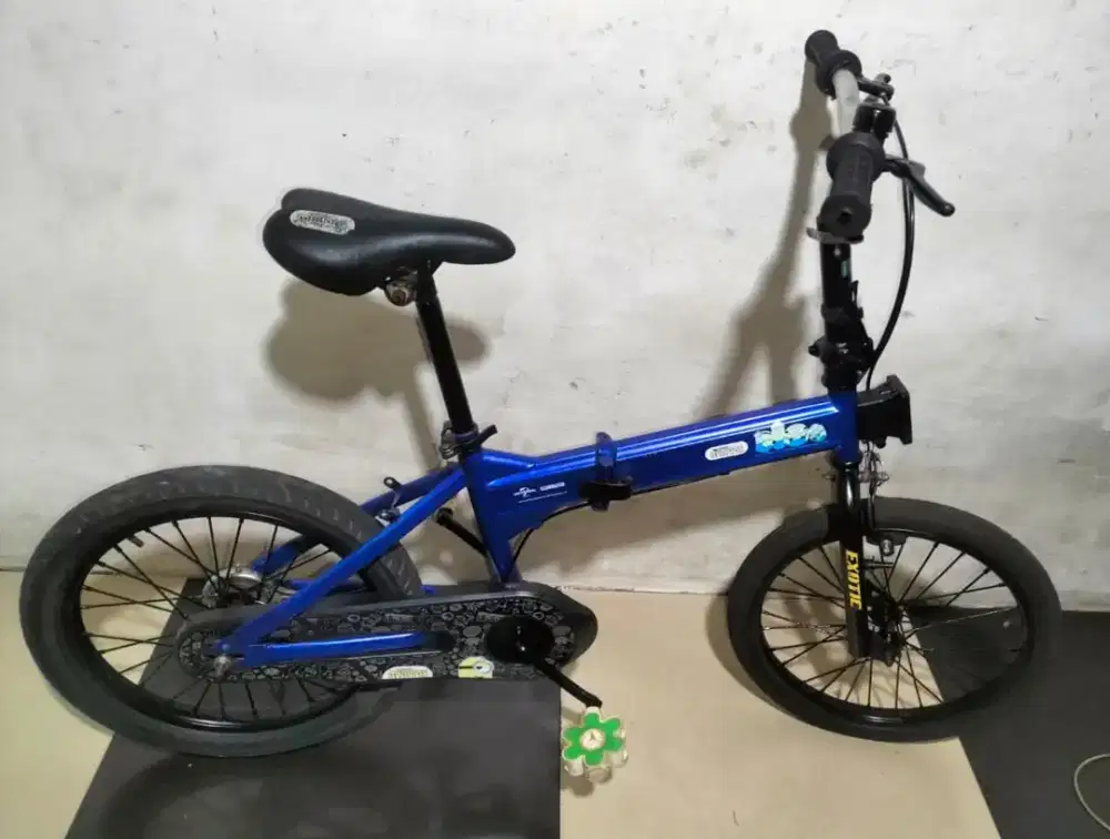 Sepeda lipat ukuran 18 kondisi normal