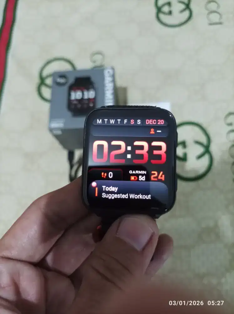 Garmin Venu X1 Black Sapphire with Titanium Caseback