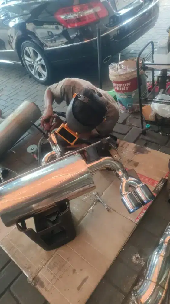 Knalpot racing valvetronic