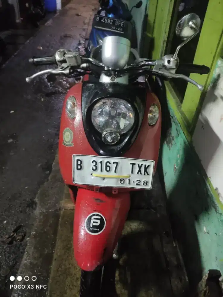 Jual motor bekas fino tahun 2013