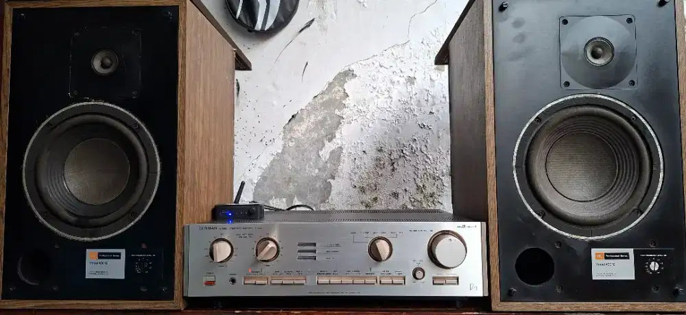 Speaker JBL 4301B dan LUXMAN L430