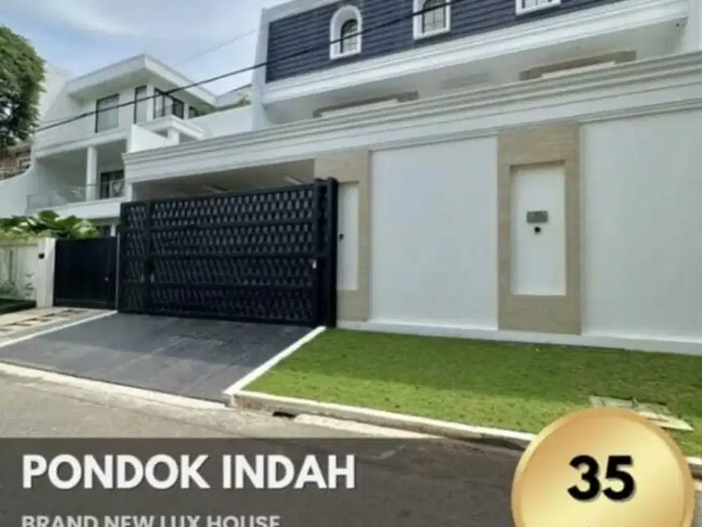 RUMAH DIJUAL BRAND NEW PRIVATE POOL DI PONDOK INDAH